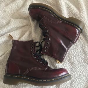 Burgundy Doc Martens *NOT Recalled